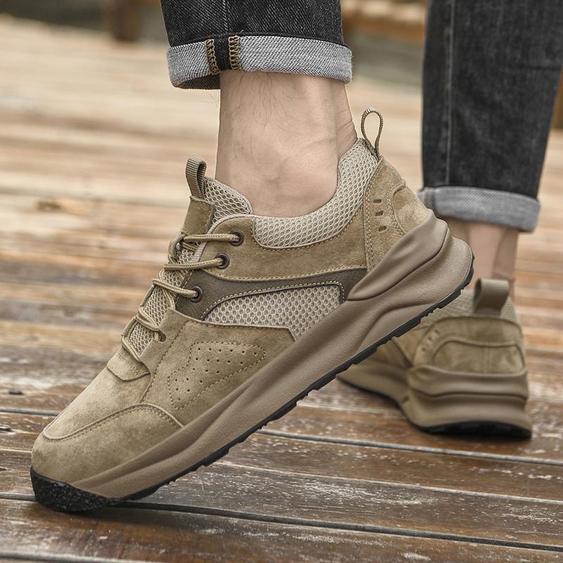 FashionFashion Men Casual Shoes All-match Mens Breathable Sneakers Handmade Men's Vulcanize Footwear New Male Comfortable Driving Shoe