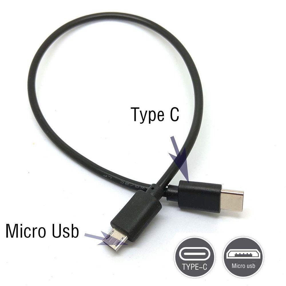 U Disk Smartphones Connector USB Type-C Adapter OTG Cable Data Wire Charger Cord