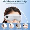 Electric Eye Massager Hot Compress Vibration Massage Bluetooth Music Relief Stress Fatigue Relax Eye Care Rhythmic Eye Massager