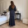 2025 Autumn/Winter European & American Fashion: Women's Loose Fit Denim Coat and Tie Shirt Set