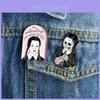 Wednesday Addams Brosche Totenkopf Revers Anstecknadel Xmas Kindergeschenk