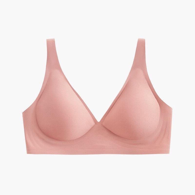 Soutien-gorge sans armature sans coutures grande taille pour femmes à forte poitrine CDEF