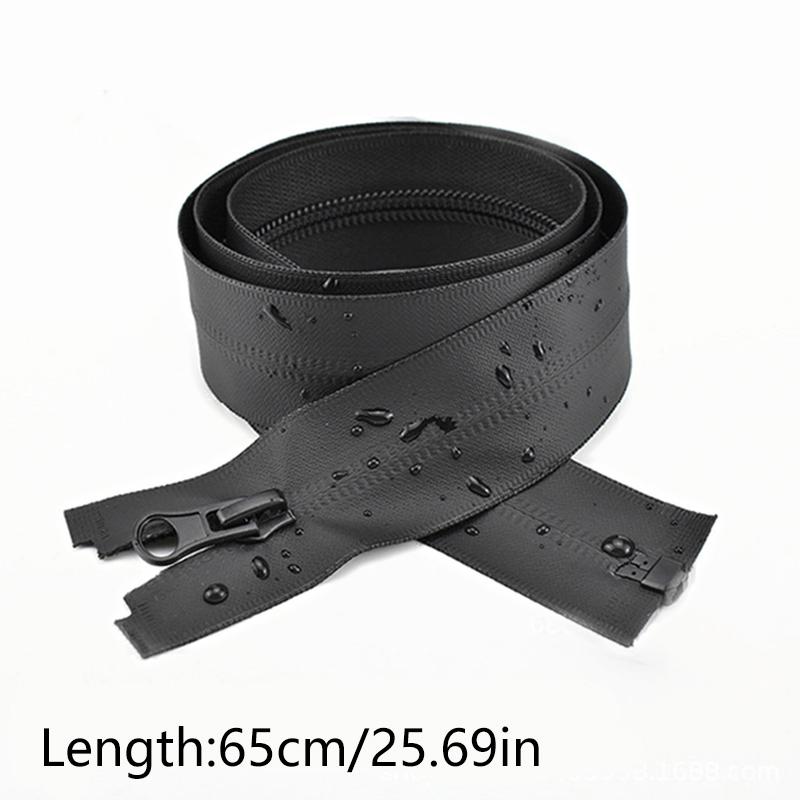 1PC Invisible Zip Open-End Garment Accessories For Outdoor Jacket 5# Waterproof Zipper Repair Kit