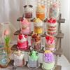 Handmade Soy Wax Scented Candle In Dessert-Themed Glass Cup Gift Set Christmas Home Decor Aromatherapy