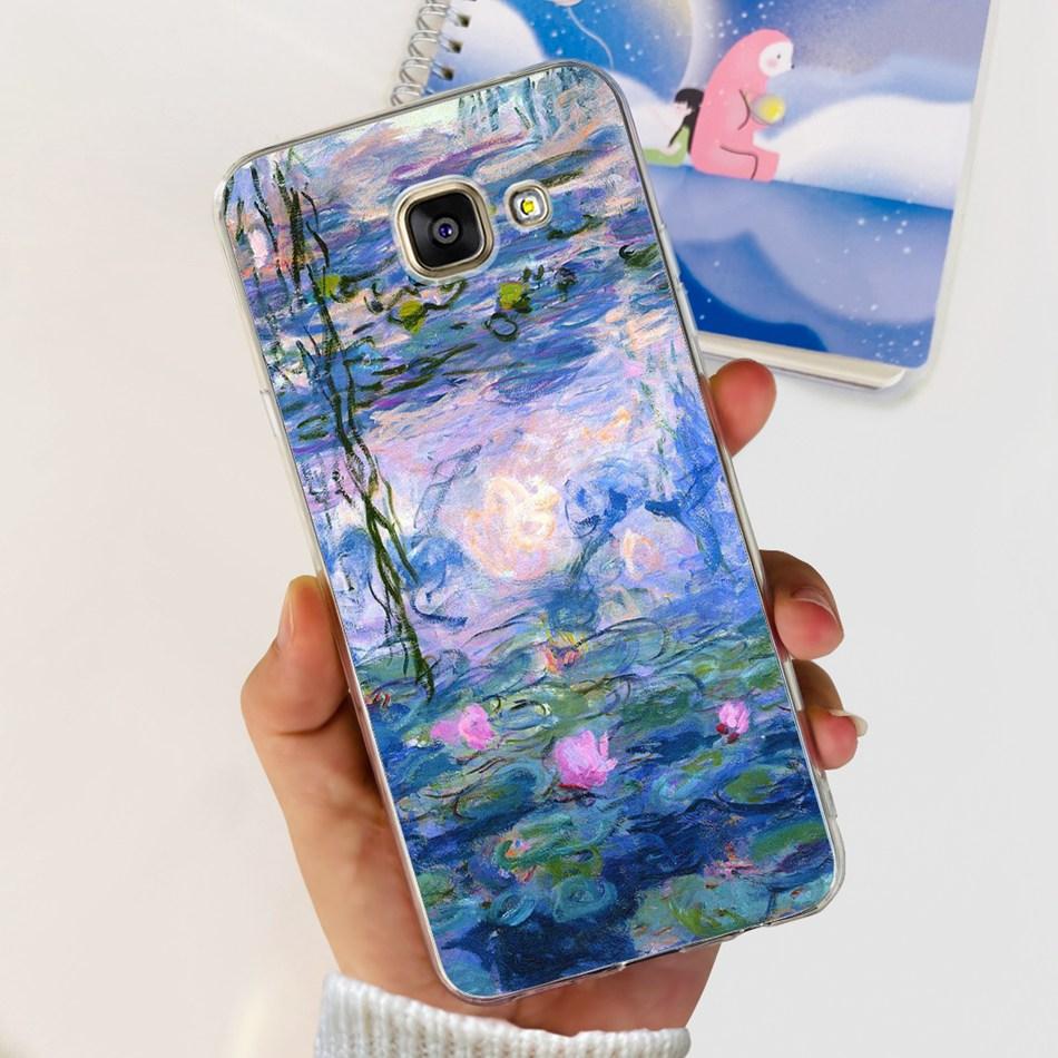 For Samsung Galaxy A5 2016 Case Samsung A5 2017 2015 A500F A520F SM-A510F Elegant Printing Soft Silicone TPU Phone Back Cover