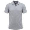 Men's Short Sleeve Grey Polo Shirt – 100% Combed Cotton – Piqué Knit – XS To 5XL - Grey