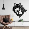 Metal Wall Art, Metal Wolves Art, Metal Wolf Head, Metal Wall Decor
