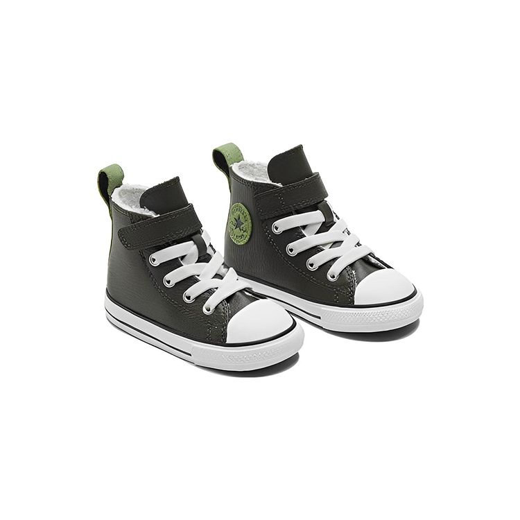Converse Chuck Taylor All Star Hi 1V Toddler High Top Canvas Shoes Green A01473C