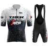 Set Completo Maglia e Salopette da Ciclismo Uomo Donna Asciugatura Rapida Traspirante Abbigliamento per Bici