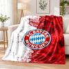 Bayern Munich Flannel Throw Blanket Soft Warm Cozy For Sofa Bed Indoor Home Bedroom Use