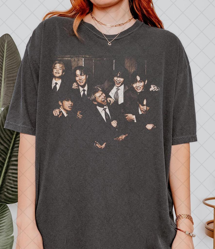 T-shirt Comfort Colors Kpop Idol Παγκόσμια Περιοδεία 2026, Δώρο Για Γυναίκες και Άνδρες Unisex T-Shirt