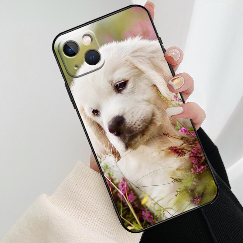 Golden Retriever Dog Phone Case For iPhone 17 Pro Max 14 13 12 11 15 16 Pro Max mini 15 16 Plus 16e 17 Air Cover