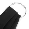 Bed Sheet Holder Anti Slip Fixing Buckle Elastic Straps with 8 Clips (Black)