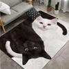 1PC Chicken Pattern Kitchen Rugs Non-Slip Home Door Mats Pop Design Bathroom Rugs Bath Mat Carpet for Home Sink Laundry Decor
