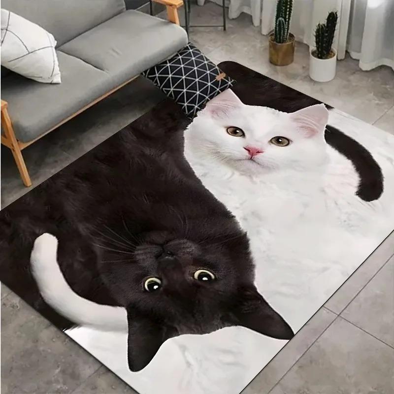 1PC Chicken Pattern Kitchen Rugs Non-Slip Home Door Mats Pop Design Bathroom Rugs Bath Mat Carpet for Home Sink Laundry Decor