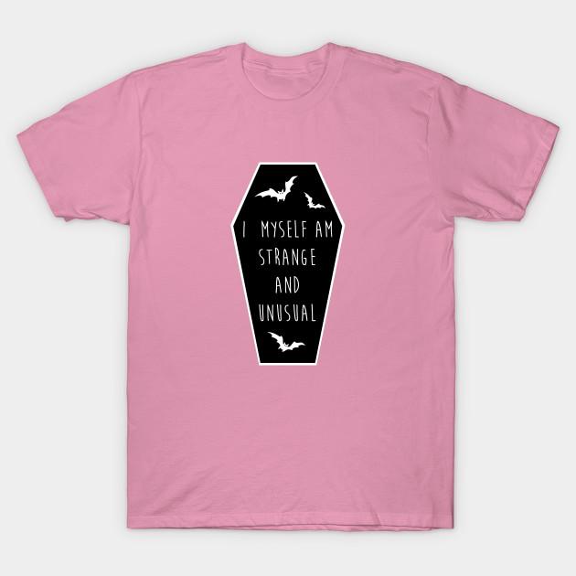 T-Shirt Damen Ich selbst bin seltsam und ungewöhnlich Harajuku Print Kawaii T-Shirt Sommer Kurzarm Damen T-Shirt Top