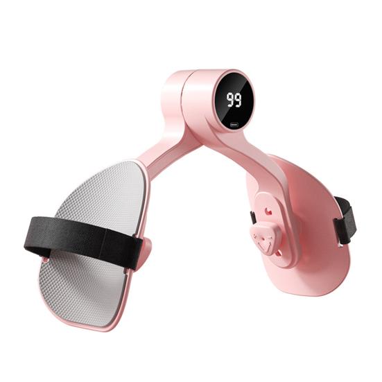 Women Thigh Trainer with Counter 3 Speed Postpartum Rehabilitation Pelvic Floor Muscle Trainer Hip Exerciser Toner Home Gym Inner Thigh Workout