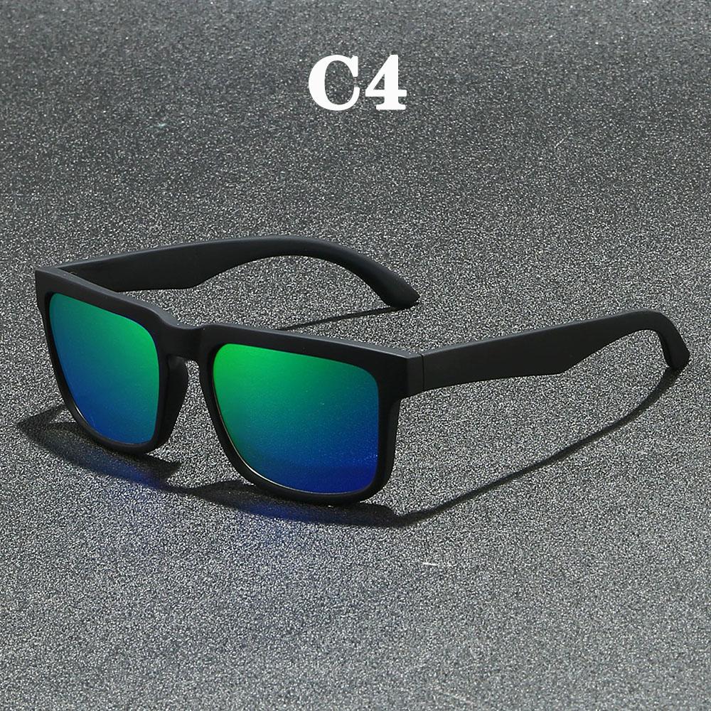 Fantasy Cool UV Protection Square Stylish Sunglasses for Male and Female Outdoor Sports Travel Driving Fish Golf
