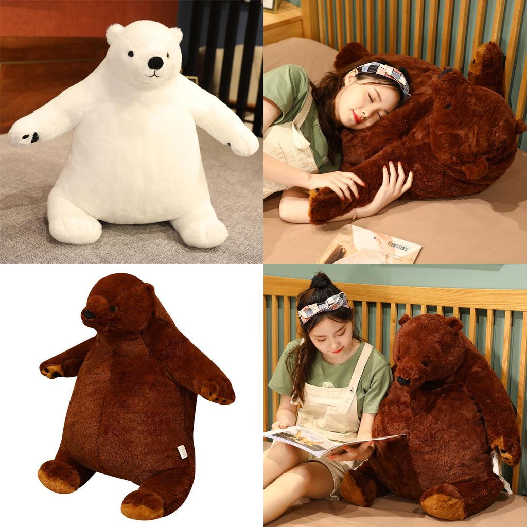 Giant Teddy Bear Plush Toy Soft Stuffed Doll For Kids Cute Lifelike