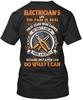 Awesome Electrician Electricians Life The Pain Is Real Standard Unisex T-shirt