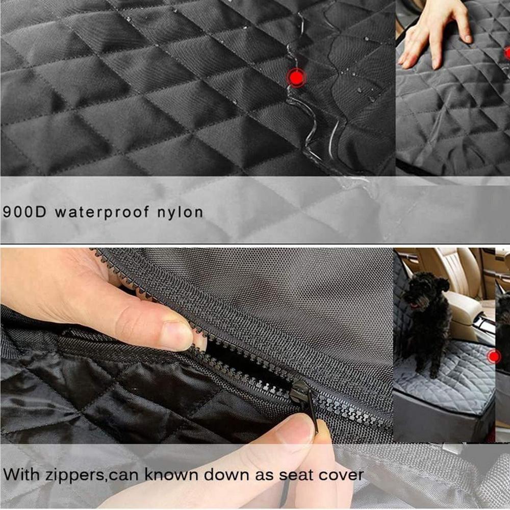 Car Pet Seat Cushion Removable And Washable Carrier Bag Waterproof Dog Mat Safety Seat Pet Bed Car Nest Mat