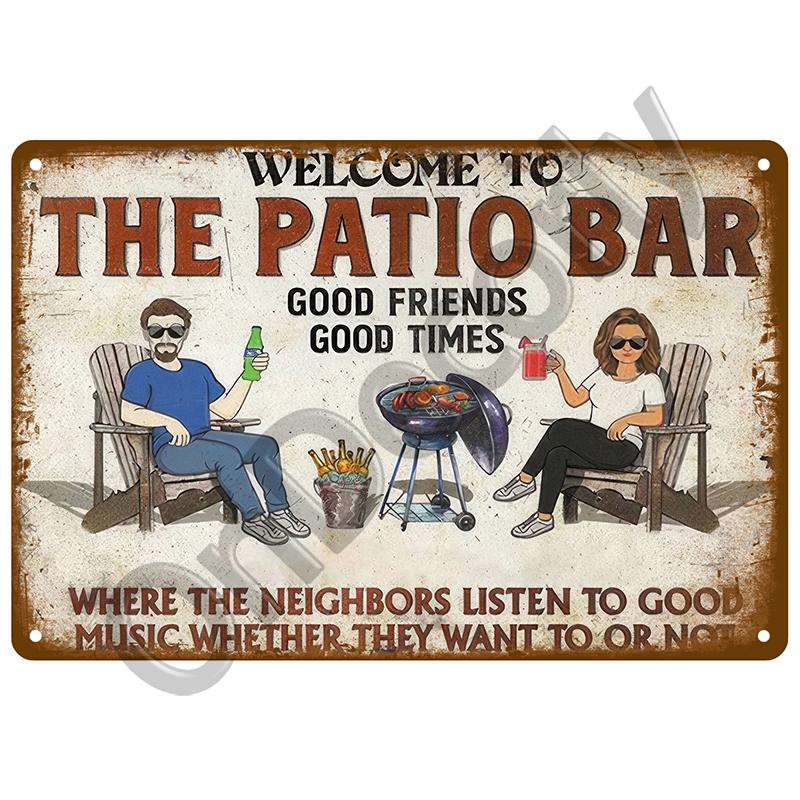 Vintage Tin Sign Wall For Pub Bar Man Cave Decorative Plates Decor Art Retro Drink Beer Wine Metal Sign Poster Whiskey Plaque