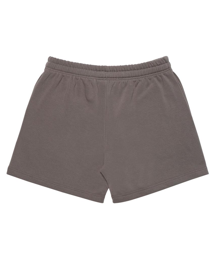 ASTRAL PROJECTION Guilty Pleasure Comfortable Waffle Terry Shorts_Gray