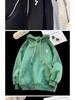Unisex Loose Fit Thickened Velvet Hoodie with Logo Print for Autumn/Winter 2025