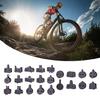 2lots Antiskid Bicycles Brakes Resins Frictions Wheel Brake Silents Brake Pad for Various Cycling Conditions