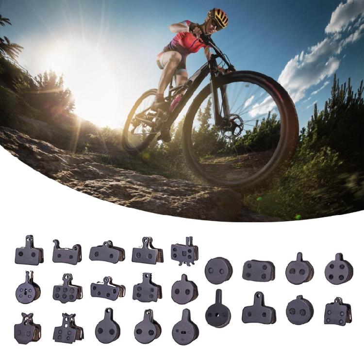 2lots Antiskid Bicycles Brakes Resins Frictions Wheel Brake Silents Brake Pad for Various Cycling Conditions