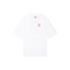 Originals Trefoil SS22 Back Earth Print Short Sleeve T-Shirt Men Tops White GK5920