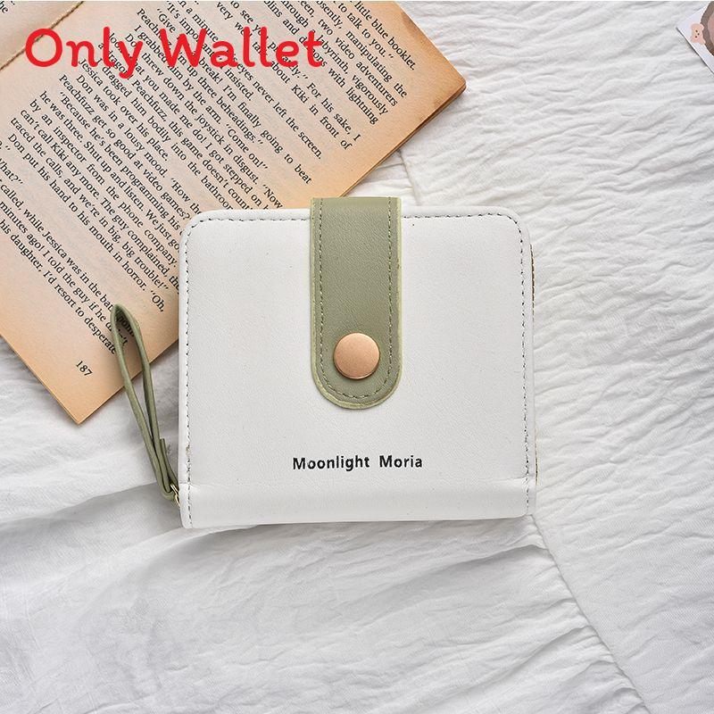 Cute Girls Wallet With Lock Closure Pu Material For Daily Use