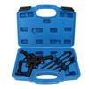 6pcs Harmonic Balancer Puller Set Carbon Steel Black Oxide Finish Damper Pulley Puller Kit