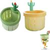 Anti-clogging Cactus Kitchen Sink Drain Strainer Leakage-proof Food Waste Catcher Sink Drain Basket Easy Cleaning With Washer