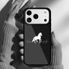 Horse Pony Horse Heartbeat Phone Case for iPhone 17 16 15 14 13 Pro Max Back Cover for 12 11 Pro Coque