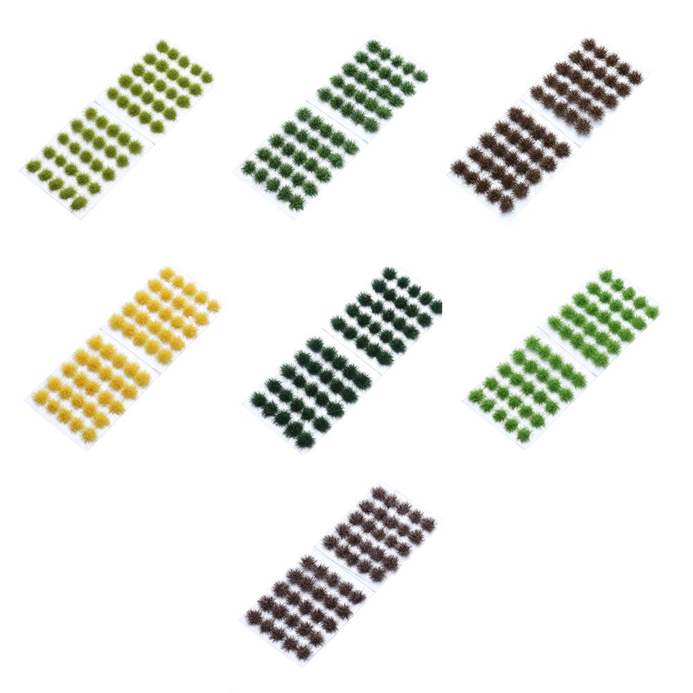 Sand Table Scene Simulation Model Plant Cluster Artificial Grass Tufts Miniature Grass Bushes