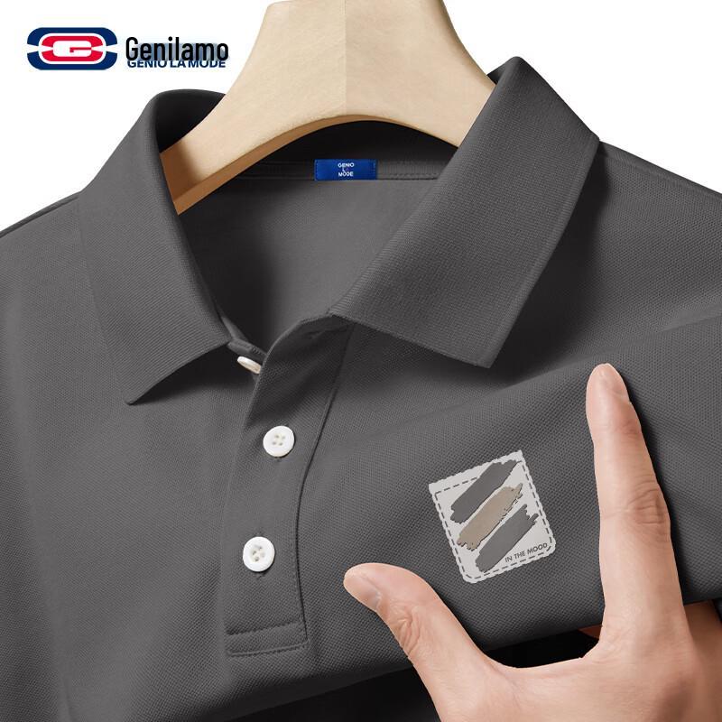 GENIOLAMODE Men's Cooling Polo T-Shirt