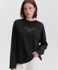 MARIE CLAIRE Logo Patch Long Sleeve (Magals02Mbk)
