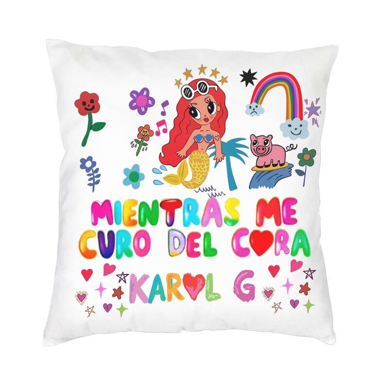 Luxury Manana Sera Bonito Karol G Cushion Covers X Velvet Throw Pillow Case for Sofa Square Pillowcase Home Decorative