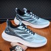 Fashion Men's Sports Casual Shoes Spring and Autumn Breathable Flat Shoes Light and Comfortable Plus Size 39-49 White Tennis Men's Shoes