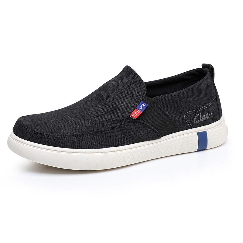 Fashion Men Shoes 2025 Spring New Comfortable Soft Sole Round Toe Sewing Casual Shoe Fashion Breathable Non Slip Lightweight Sneakers