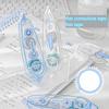 2 In 1 Simplicity Correction Tape Glue Paste Tape Set Fashion Blue White Color Transparent Correction Tape Dispensing Glue Set