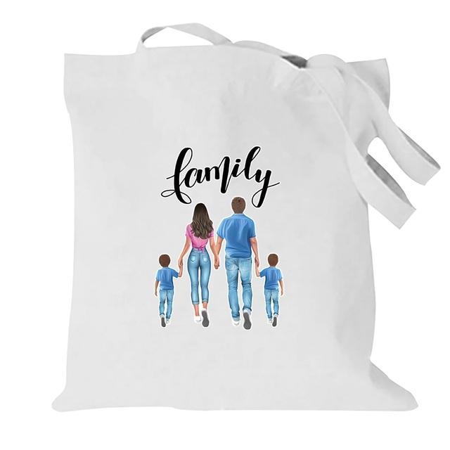 Women Canvas Shoulder Bags Collapsible Handbag Casual Tote Literary Books Bag Shopping Bag for Girls