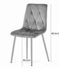 LIBRA Chair - Black Velvet / Wood Color Legs X 3