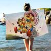 Čipas ir Deilas Gelbėtojai Animacinis Pliažo Rankšluostis Mielas Kawaii Kambario Dekoras Vonios Mergaitės Vaikai Rankšluosčiai Vonios Dušo