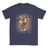 Hazbin T-Shirts Hotels Sir Pentious Men Anime Figure Cartoon Vintage Cotton Tees Crewneck Short Sleeve T Shirts Graphic Printed