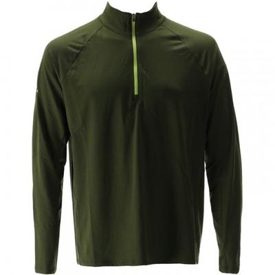 Nathan Mens Tempo Quarter Zip Raglan T-Shirt