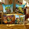 S-Shrek Movie Pillow Gift Home Office Decoration Bedroom Sofa Car Cushion Cover Case 45x45