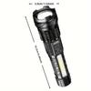 A Super Powerful Rechargeable Flashlight for Outdoor Camping, Fishing, Hunting, Rock Climbing, Adventure Emergency Night Riding, and Hiking