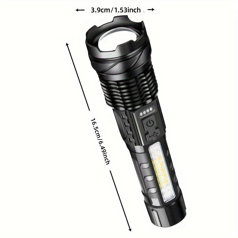 A Super Powerful Rechargeable Flashlight for Outdoor Camping, Fishing, Hunting, Rock Climbing, Adventure Emergency Night Riding, and Hiking